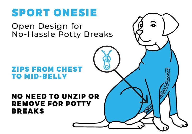 Shed Defender Sport Dog Onesie for Dog Shedding, Seen on Shark Tank, Lightweight Breathable, Bodysuit for Dogs, Pet Jumpsuit, Dog Body Suit, Shed Shirt, Full Body Shed Suit, Hot Spots, Vet Approved - Image 4